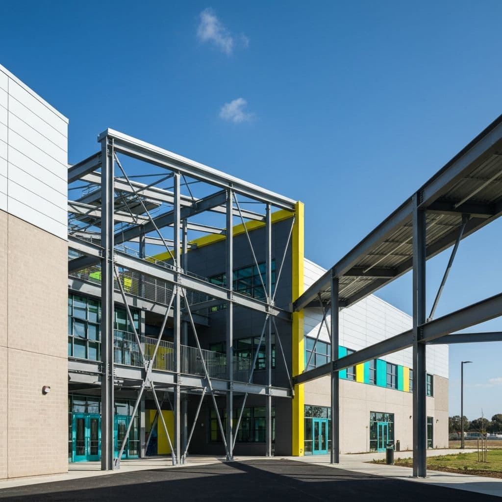 Alışveriş Merkezi Çelik Çatı